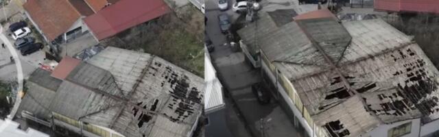 Snimak iz drona koji kida dušu! Pogledajte šta je ostalo od "diskoteke smrti" u Kočanima u kojoj je stradalo 59 osoba! (VIDEO)