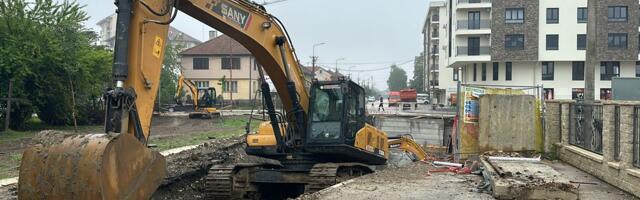 Započeta hitna sanacija terena nakon urušavanja saobraćajnice u Kragujevcu