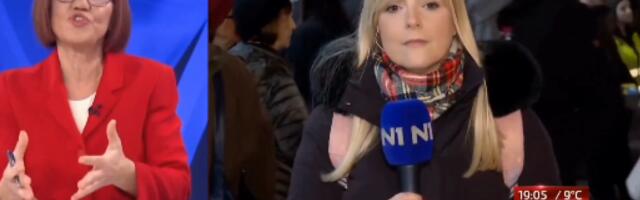 Kakva šamarčina u programu uživo: Tatalovićku u izmišljanju "uhvatila" kamera njene tajkunske N1 (VIDEO)