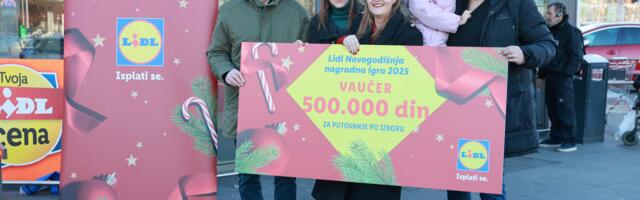 Završena Lidlovа novogodišnja nagradna igra – srećnim dobitnicima uručeni vaučeri za putovanja iz snova
