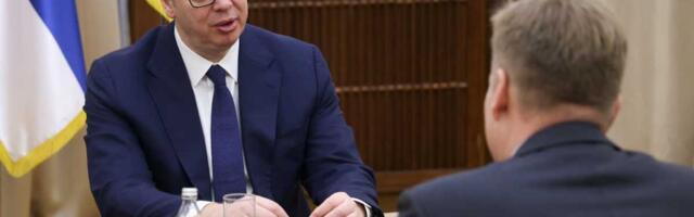 VUČIĆ SE SASTAO SA SORENSENOM: Predsednik Srbije razgovara sa specijalnim izaslanikom EU za dijalog Beograda i Prištine (VIDEO)