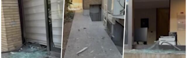 PRVA SLIKA OŠTEĆENE AMBASADE SRBIJE U TEHERANU: U napadu razbijeni prozori, ali srećom povređenih nema (FOTO)