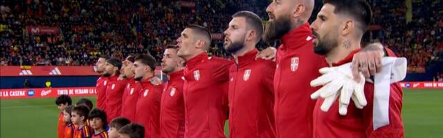 Zaorila se himna Srbije: Paunovićevi Orlovi napadaju Špance