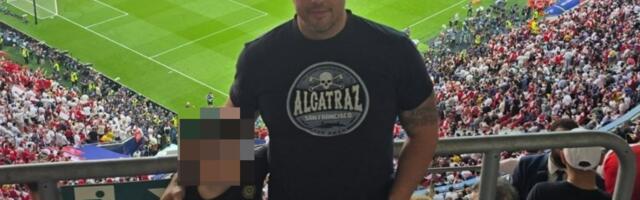Bivši vođa Grobara došao na finale LŠ: Kimi obukao posebnu majicu Alkatraza, brutalno isprozivao PSŽ i Arsenal