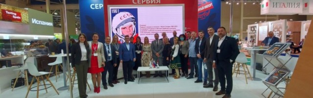 DELEGACIJA PKS U MOSKVI: Odata počast ruskom heroju Juriju Gagarinu