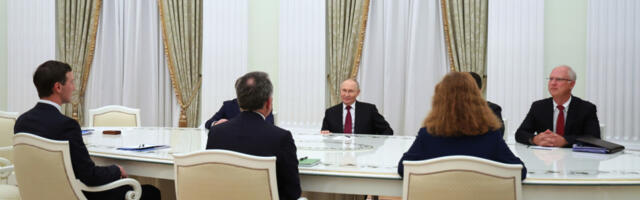 ZAVRŠEN SASTANAK PUTINA I VITKOFA Razgovori trajali skoro pet sati