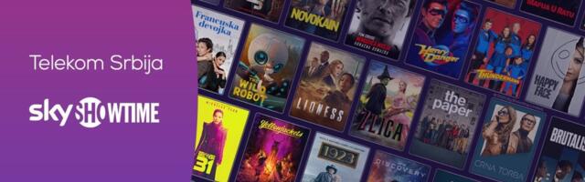 SkyShowtime i Telekom Srbija donose svetski poznate filmove, emisije i originalne serije publici širom Srbije