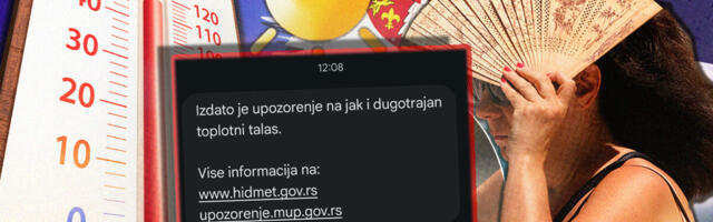 Građanima Srbije stižu hitna SMS upozorenja MUP-a: Kreće pakao od 40 stepeni, izdato ozbiljno obaveštenje