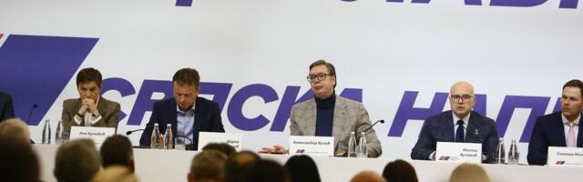 U toku sastanak vrha SNS u zgradi Predsedništva! Prisutan i predsednik Vučić!