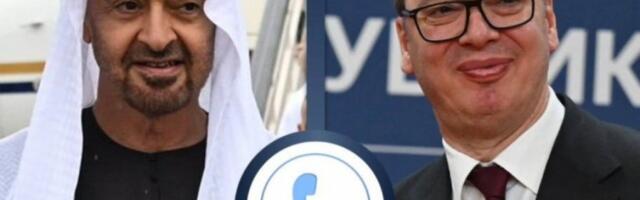 PRIJATELJSKI RAZGOVOR, PUN PODRŠKE! Vučić sa Bin Zajedom o posledicama sukoba na Bliskom istoku po mir i stabilnost