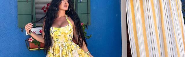 Posle drame u Dubaiju, ovako uživa: Ćerka estradnog para u crkvi za Lazarevu subotu, slavi Vrbicu venčićem