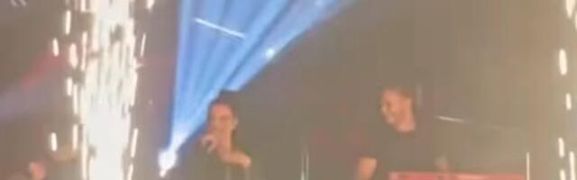 "GASI OVO!" Naša pevačica PRETRNULA OD STRAHA zbog pirotehnike, odmah PREKINULA NASTUP u Zagrebu (VIDEO)