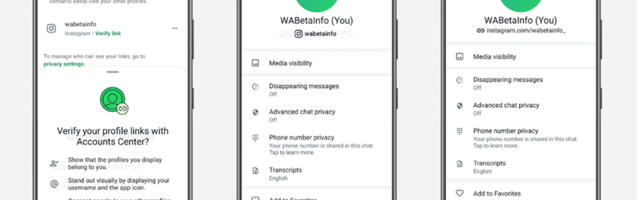 WhatsApp radi na verifikaciji Instagram profila