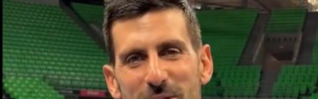 "Nadam se da ste uzbuđeni ko ja": Oglasio se Đoković (VIDEO)