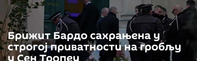 Брижит Бардо сахрањена у строгој приватности на гробљу у Сен Тропеу