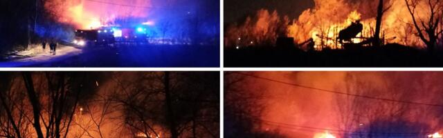 Prve slike velikog požara na Savskom nasipu: Stravično, policija blokirala prilaze, čuveni splav u plamenu