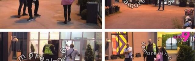 TOTALNI LOM U "ELITI", OBEZBEĐENJE JURCA NA SVE STRANE, NIKO NE MOŽE DA OBUZDA POMAHNITALU UČESNICU: Leti perje, sve se otelo kontroli!