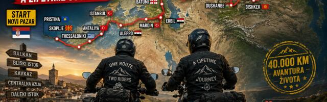 UDARNO: Dva vozača iz Novog Pazara kreću na životnu avanturu kroz Evropu i Aziju – ruta duga 40.000 km