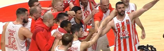 Đoković nakon velike Zvezdine pobede ušao na teren, a onda je NASTALA LUDNICA NA PARKETU /VIDEO/