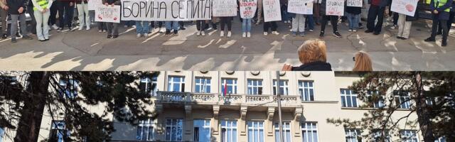 Gimnazijalci u blokadi i šetnji i u utorak: Deca su ukras sveta FOTO/VIDEO