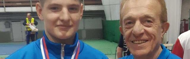 Atletičar Strahinja Kojdić osvojio bronzanu medalju u bacanju kugle