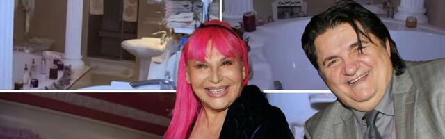 Veliki frizerski salon, figura zlatnog lava i posebne šolje: Ovo je luksuzna vila u kojoj žive Kemiš i Zorica