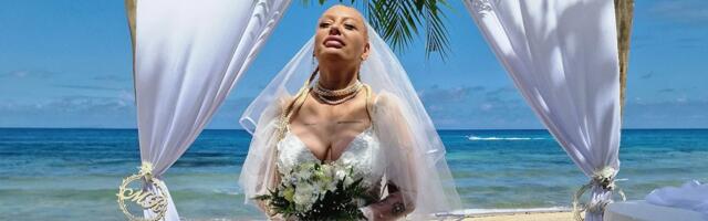 Srpska porno glumica se udala na Sejšelima! Bela venčanica, na glavi kikice i poruka puna mudrosti: "Hrabrija"