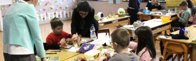 U SUSRET PRAZNIKU: Uskršnja radionica KC Ribnica za kraljevčke đake