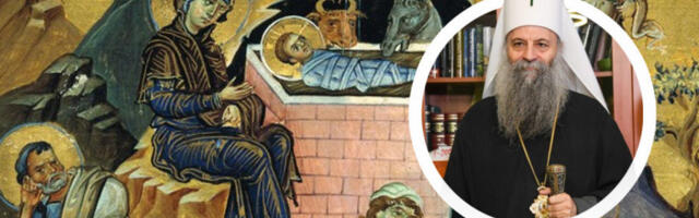 BOŽIĆNA PORUKA KOJA SPAJA HRIŠĆANE: Evo kome je patrijarh Porfirije danas čestitao praznik Hristovog Rođenja