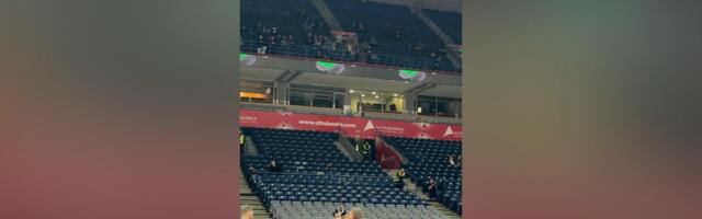 Arena prazna sat vremena pred duel Partizana i Asvela