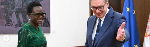 "Srdačan razgovor sa Tulijom Akson": Predsednik otkrio detalje sastanka sa predsednicom Interparlamentarne unije (FOTO)