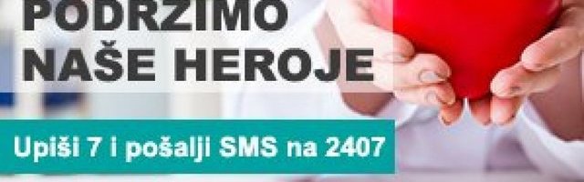 PODRŽIMO NAŠE HEROJE: Pored aplauza i konkretna podrška zdravstvenim radnicima