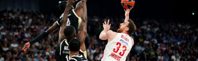 Olimpijakos jedva izašao na kraj sa Asvelom: Vezenkov pogurao crveno-bele na vrh tabele!