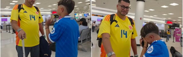 SIN ISPRAĆAO OCA NA MUNDIJAL, PA ČUO NEŠTO ZBOG ČEGA JE U TRENUTKU ZAPLAKAO! Ovo može samo fudbal! Pogledajte emotivne scene sa aerodroma