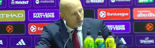 Saša Obradović se obraća posle velike pobede protiv Dubaija: Konferenciju trenera Zvezde pratite na Sportalu /VIDEO/