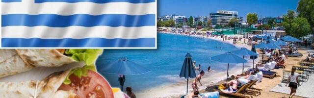 OVAKO SRBI SLAVE 40. ROĐENDAN NA PLAŽI U GRČKOJ! Ljudi oduševljeni "tortom" od kulena