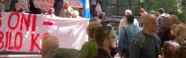 Protest u NS: Zahteva se oslobađanje aktivista (VIDEO)