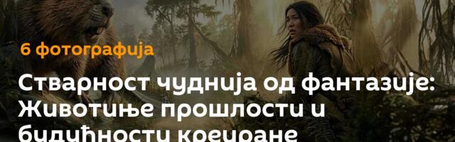 Стварност чуднија од фантазије: Животиње прошлости и будућности креиране вештачком интелигенцијом