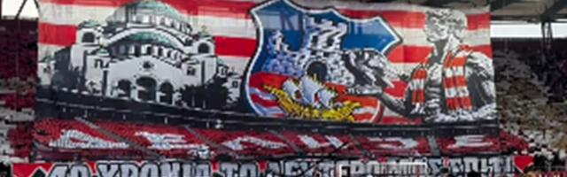 Moćna koreografija navijača Olimpijakosa obilazi region, ovako su protiv PAOK-a obeležili bratstvo sa Delijama