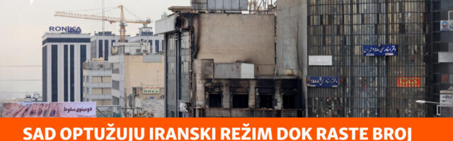 SAD optužuju iranski režim dok raste broj žrtava nakon brutalnog gušenja protesta