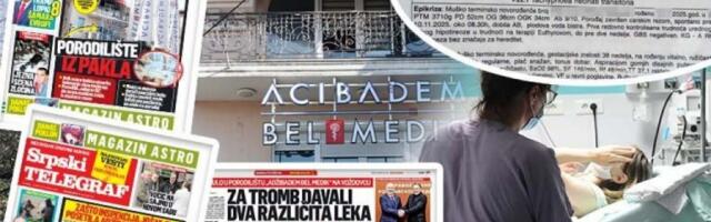 KO ŠTITI PRIVATNO PORODILIŠTE "ADŽIBADEM BEL MEDIK"? Majkama GLAVA U TORBI, a nadležni ćute već mesecima!