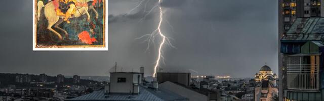 Ako na Đurđevdan pada kiša veruje se da će leto biti... Ova verovanja i običaji se vezuju za krsnu slavu i vremenske prilike