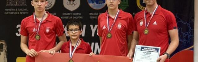 Srbija među najuspešnijima na Balkanskom prvenstvu u stonom tenisu
