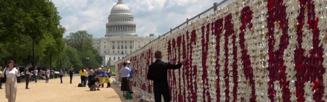 20.000 plišanih medvedića u centru Vašingtona za otetu ukrajinsku decu