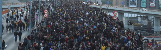 Danas 11. protest “Srbija protiv nasilja”: Blokada auto-puta