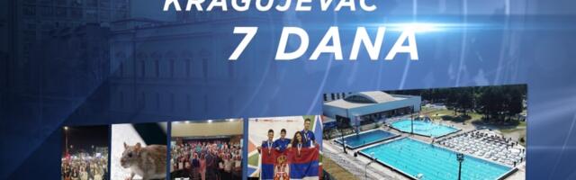 InfoKG 7 dana: "Sećanje u tišini", pacovi po gradu, 199 Kragujevčana dobilo 18 miliona, uspeh Irine Stanišić, rekonstrukcija bazena...