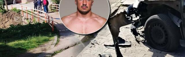 Jezivo! Automobil na strani vozača uništen: Ovo je vozilo koje su Milošu Kostiću digli u vazduh (FOTO)
