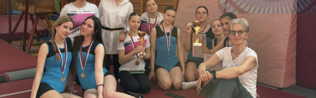 Gimnastičarkama Dubočice dva srebra u Kruševcu