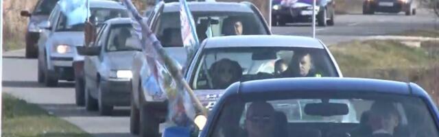 Car ‘procession’ through western Serbia against Rio Tinto lithium mine