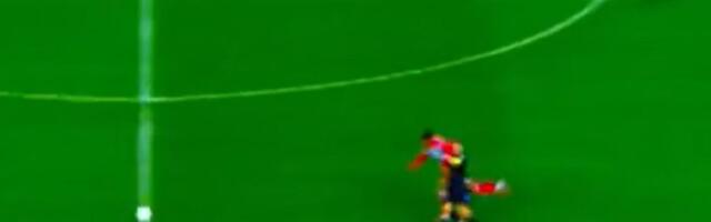 Ovako je Učena dobio crveni karton, neoprezni štoper Zvezde ostavio saigrače na cedilu